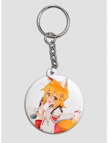 Брелок Надміру турботливе хвостате Божество (The Helpful Fox Senko-san)