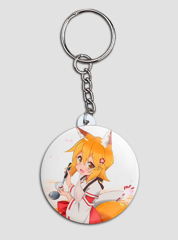 Брелок Надміру турботливе хвостате Божество (The Helpful Fox Senko-san)