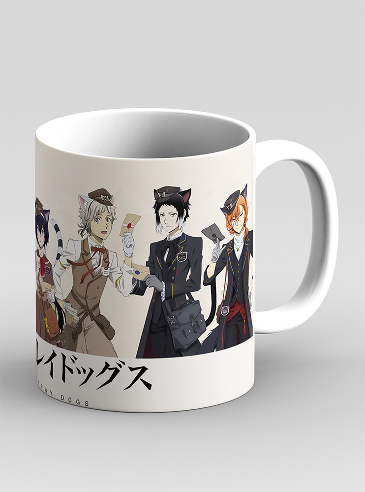 Чашка Літературні генії Бродячі Пси 19 (Bungou Stray Dogs)