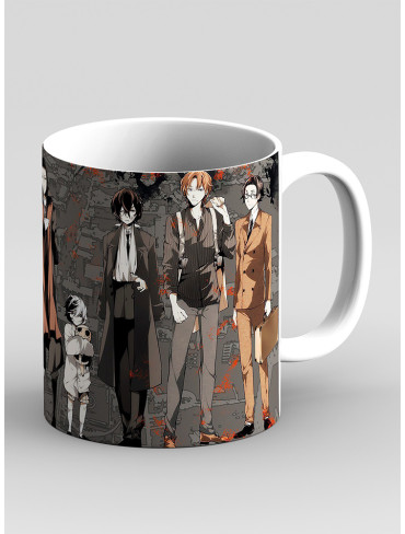 Чашка Літературні генії Бродячі Пси 18 (Bungou Stray Dogs)