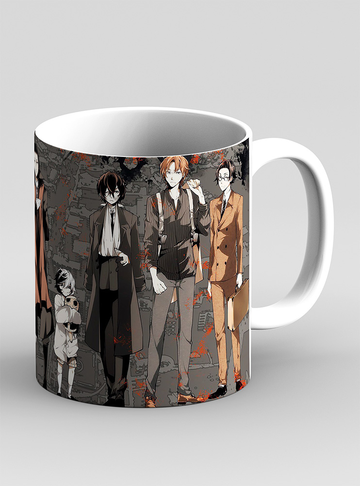 Чашка Літературні генії Бродячі Пси 18 (Bungou Stray Dogs)