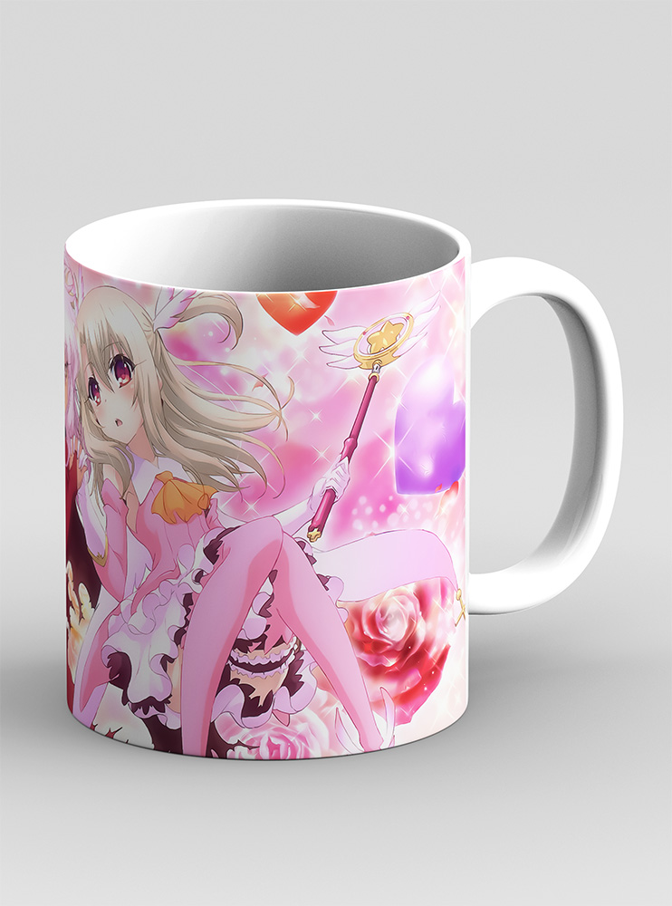 Чашка Дівчинка-чарівниця Ілія (Fate kaleid liner PRISMA ☆ ILLYA 2wei Herz!)