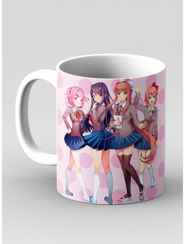 Чашка Doki Doki Літературний клуб! 10 (Doki Doki Literature Club!)