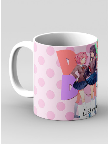 Чашка Doki Doki Літературний клуб! 11 (Doki Doki Literature Club!)