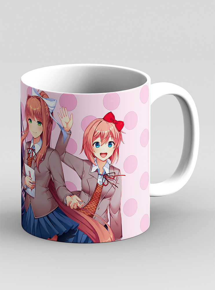 Чашка Doki Doki Літературний клуб! 12 (Doki Doki Literature Club!)