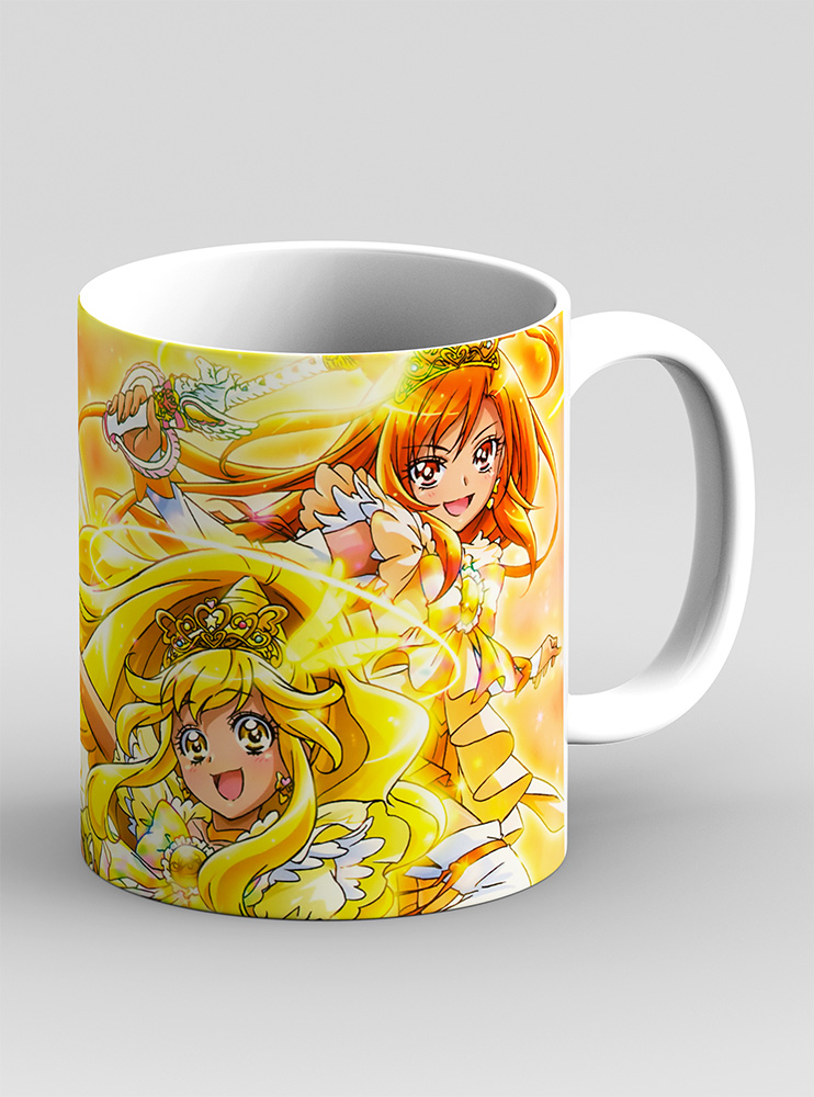 Чашка Веселі дітки-таблетки! (Smile PreCure!)