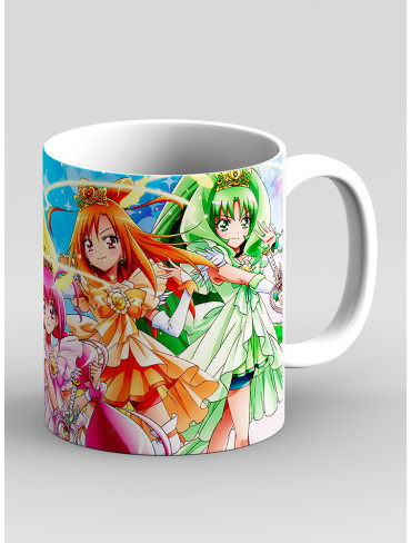 Чашка Веселі дітки-таблетки! 4 (Smile PreCure!)