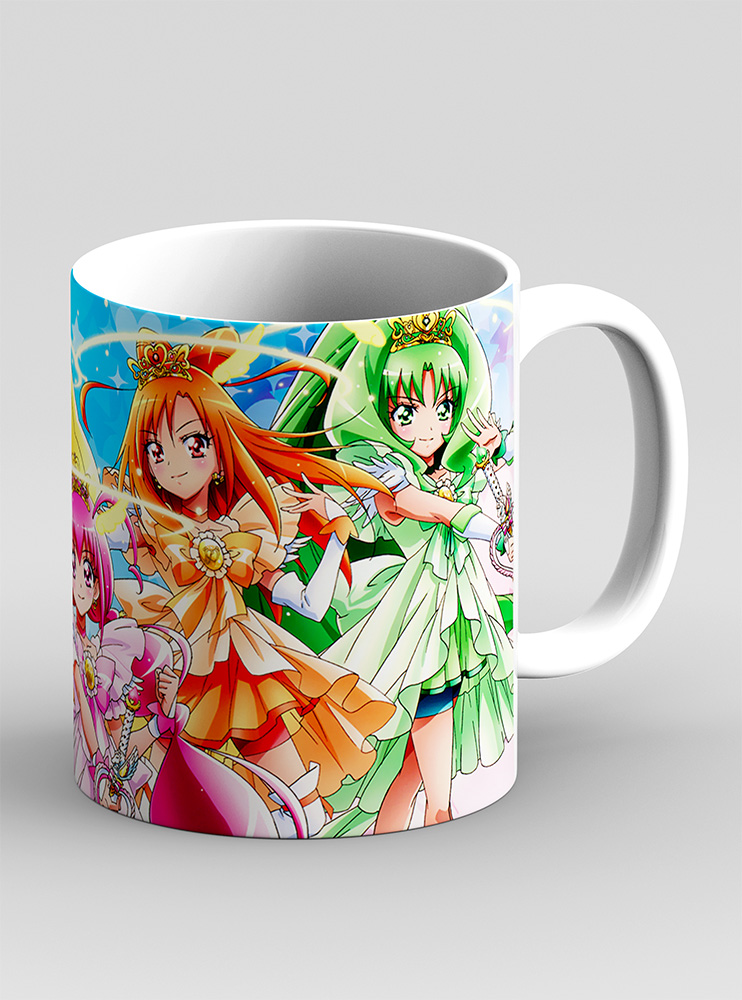 Чашка Веселі дітки-таблетки! 4 (Smile PreCure!)