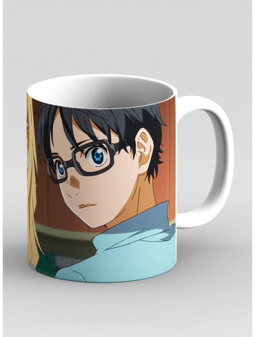 Чашка Твоя квітнева брехня 3 (Your Lie in April)