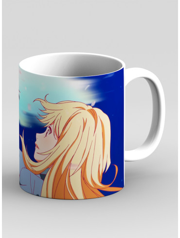 Чашка Твоя квітнева брехня 4 (Your Lie in April)