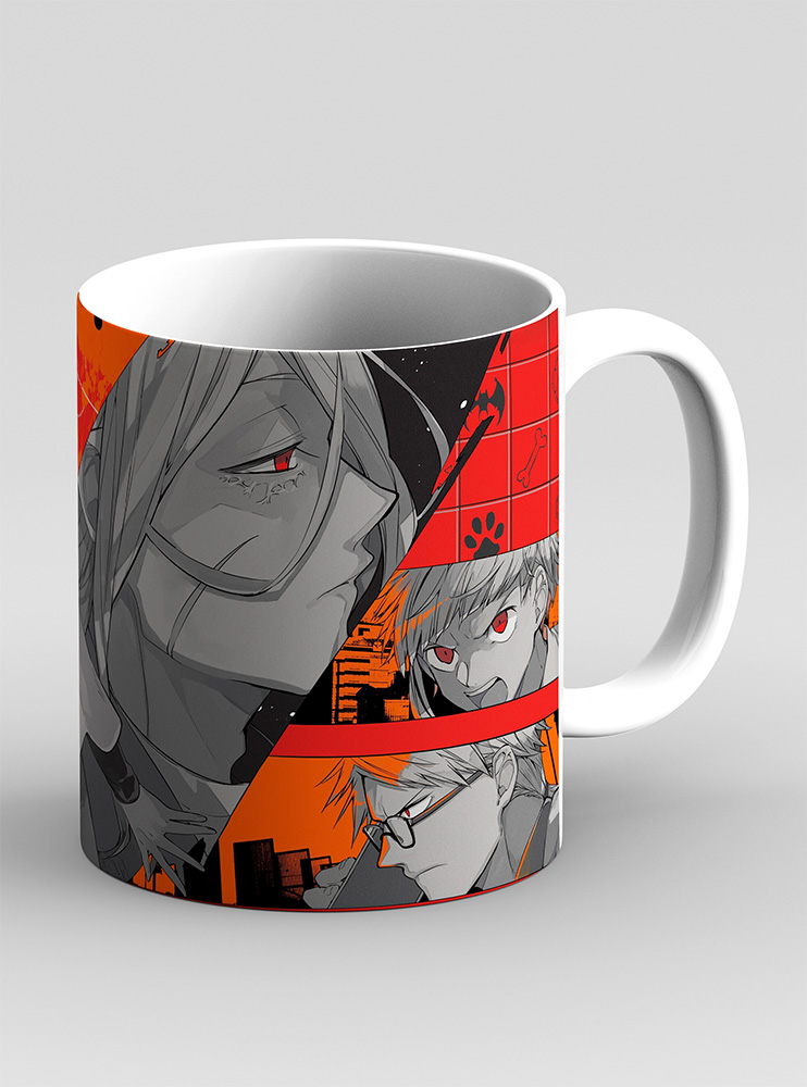 Чашка Літературні генії Бродячі Пси 35 (Bungou Stray Dogs)