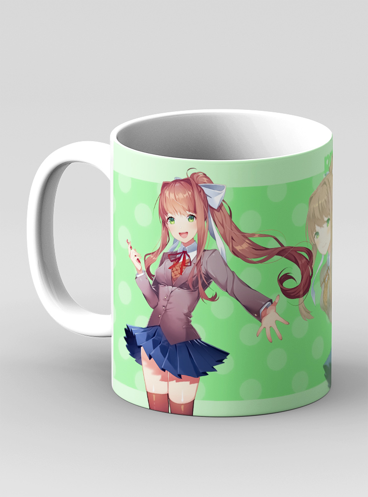 Чашка Doki Doki Літературний клуб! 15 (Doki Doki Literature Club!)