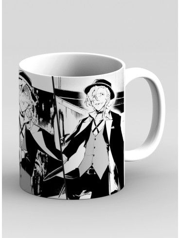 Чашка Літературні генії Бродячі Пси 38 (Bungou Stray Dogs)