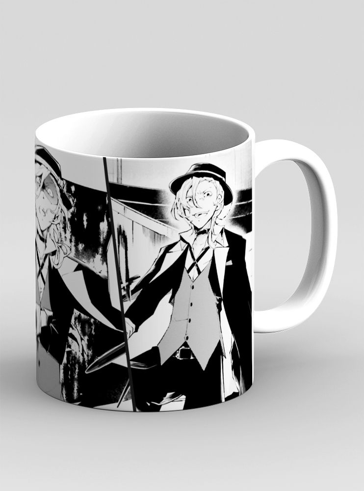 Чашка Літературні генії Бродячі Пси 38 (Bungou Stray Dogs)