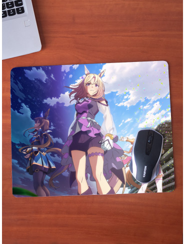 Килимок 36*29,5см Кобилички. Доленосне дербі 4 (Uma Musume: Pretty Derby)
