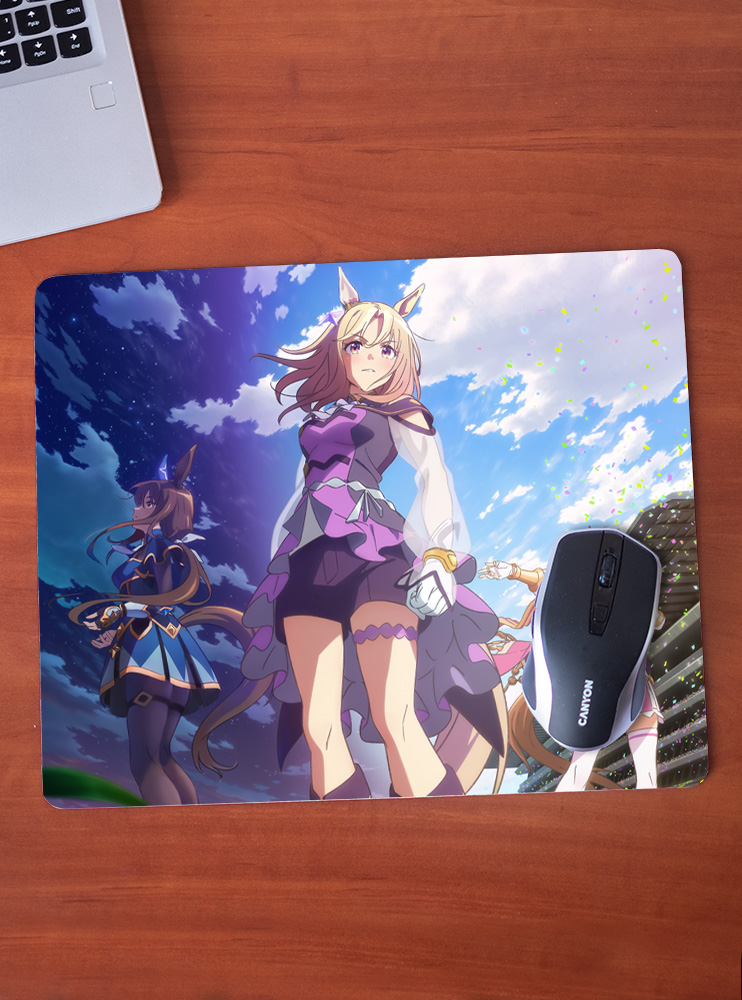 Килимок 36*29,5см Кобилички. Доленосне дербі 4 (Uma Musume: Pretty Derby)