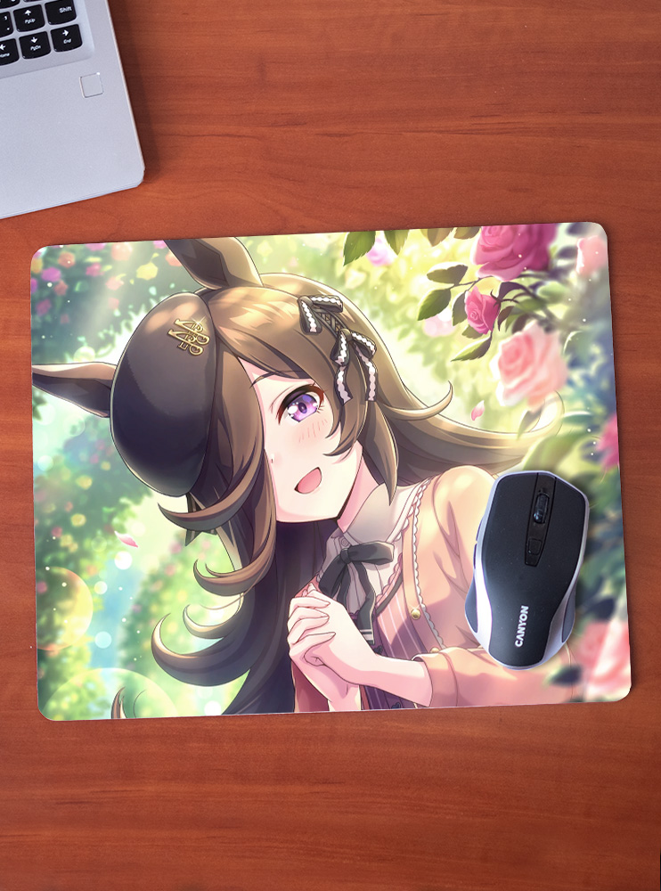 Килимок 36*29,5см Кобилички. Доленосне дербі 16 (Uma Musume: Pretty Derby)