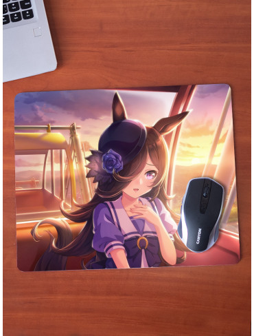 Килимок 36*29,5см Кобилички. Доленосне дербі 17 (Uma Musume: Pretty Derby)