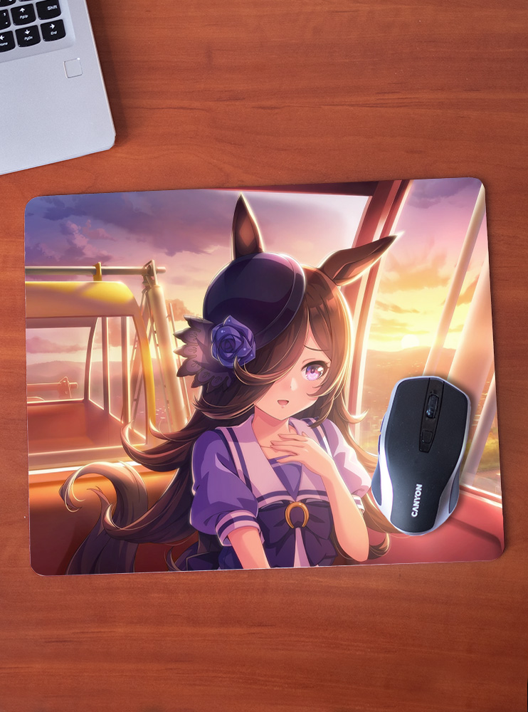 Килимок 36*29,5см Кобилички. Доленосне дербі 17 (Uma Musume: Pretty Derby)
