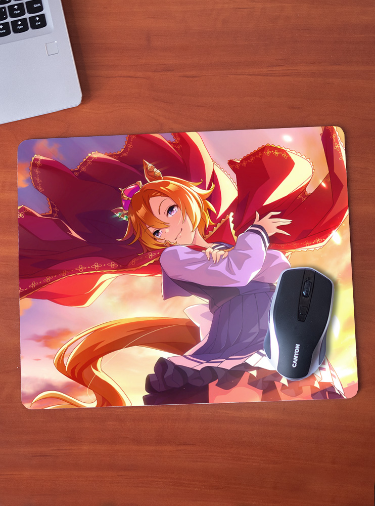 Килимок 36*29,5см Кобилички. Доленосне дербі 22 (Uma Musume: Pretty Derby)