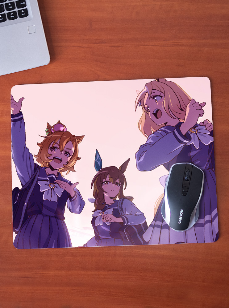 Килимок 36*29,5см Кобилички. Доленосне дербі 23 (Uma Musume: Pretty Derby)