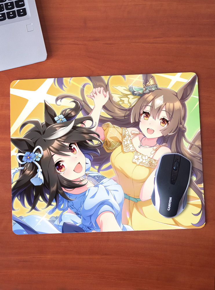 Килимок 36*29,5см Кобилички. Доленосне дербі 27 (Uma Musume: Pretty Derby)