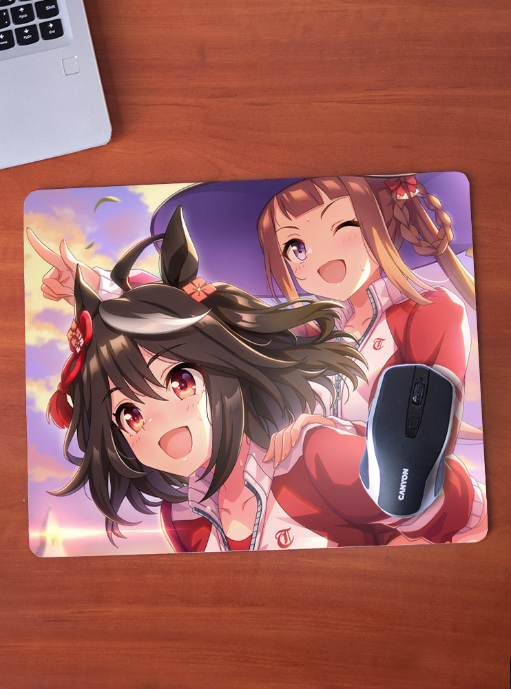 Килимок 36*29,5см Кобилички. Доленосне дербі 28 (Uma Musume: Pretty Derby)