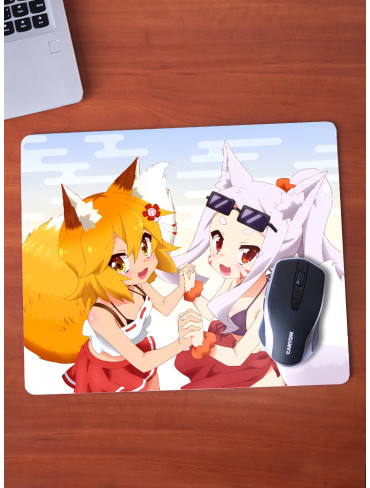 Килимок 36*29,5см Надміру турботливе хвостате Божество (The Helpful Fox Senko-san)