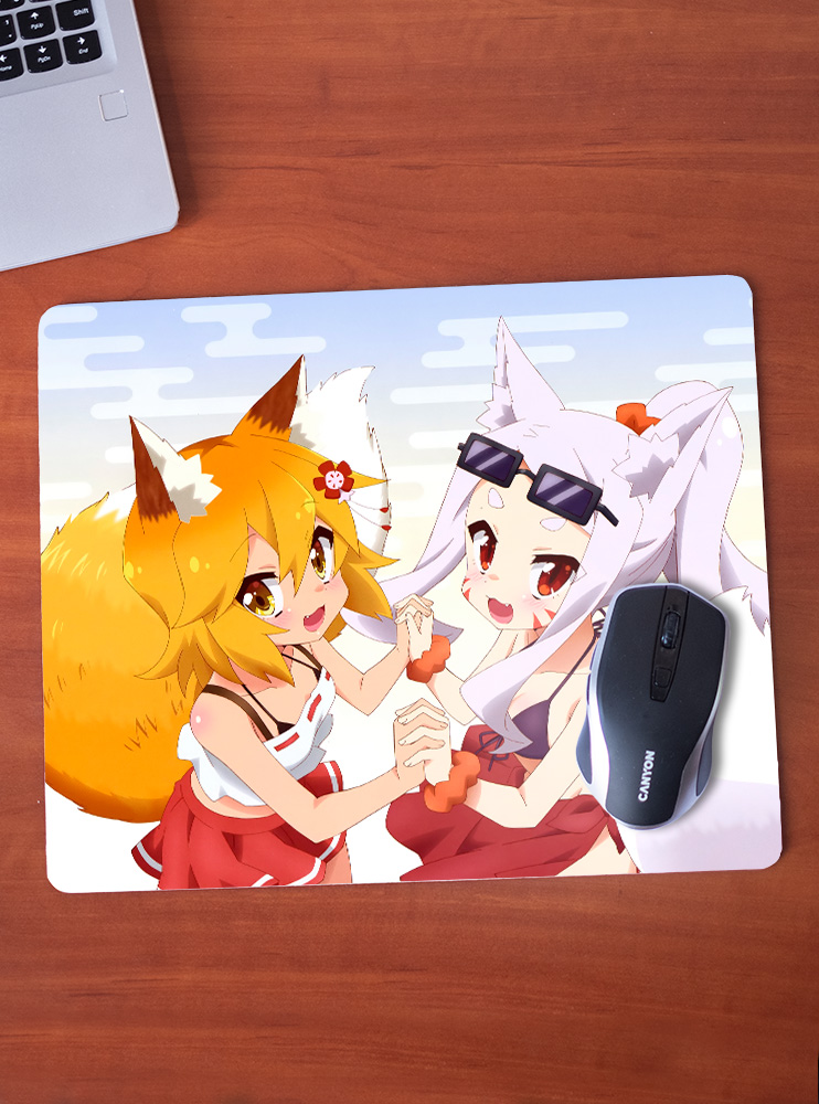 Килимок 36*29,5см Надміру турботливе хвостате Божество (The Helpful Fox Senko-san)