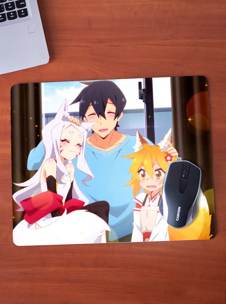 Килимок 36*29,5см Надміру турботливе хвостате Божество 2 (The Helpful Fox Senko-san)