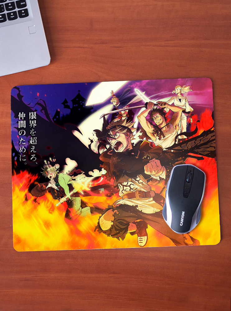 Килимок 36*29,5см Чорна конюшина (Black Clover)