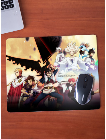 Килимок 36*29,5см Чорна конюшина 3 (Black Clover)