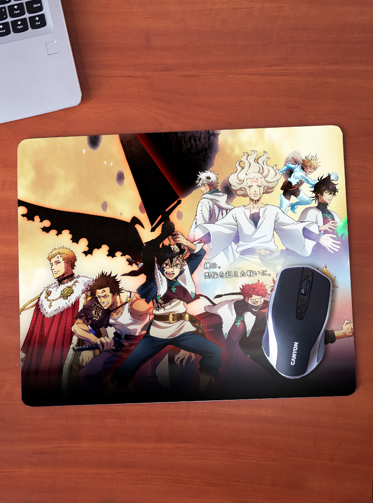 Килимок 36*29,5см Чорна конюшина 3 (Black Clover)