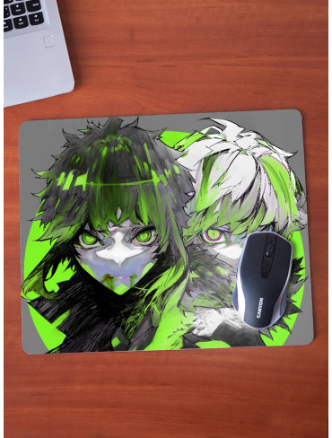 Килимок 36*29,5см Літературні генії Бродячі Пси 10 (Bungou Stray Dogs)