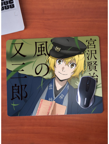 Килимок 36*29,5см Літературні генії Бродячі Пси 17 (Bungou Stray Dogs)
