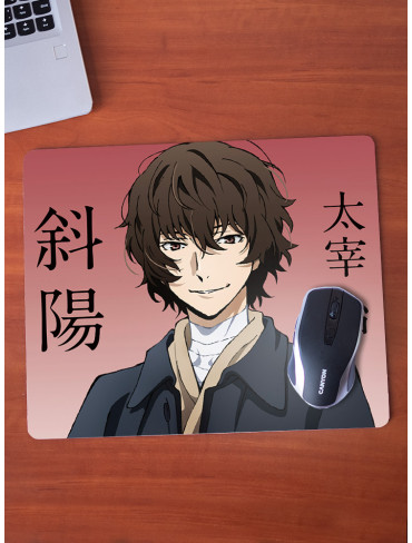 Килимок 36*29,5см Літературні генії Бродячі Пси 27 (Bungou Stray Dogs)