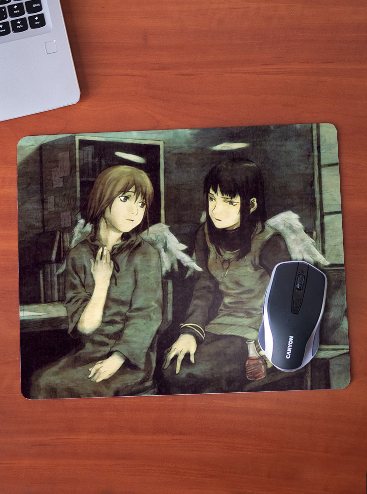 Килимок 36*29,5см Товариство Сірокрилих (Haibane Renmei)