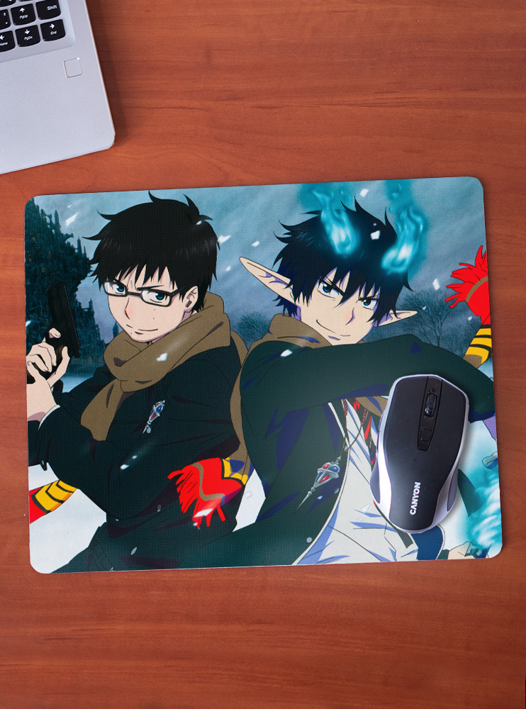 Килимок 36*29,5см Синій екзорцист 4 (Blue Exorcist)