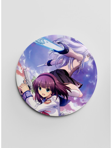Значок Янгольські ритми! 4 (Angel Beats!)