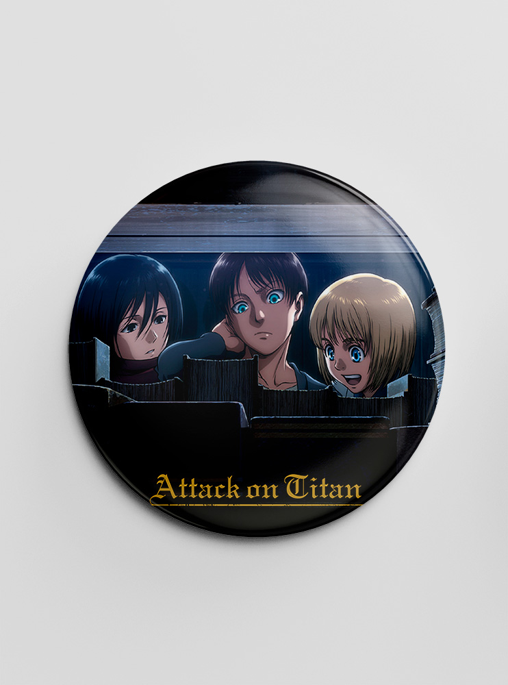 Значок Атака Титанів 80 (Attack on Titan) Значок Атака Титанів 80 (Attack on Titan)