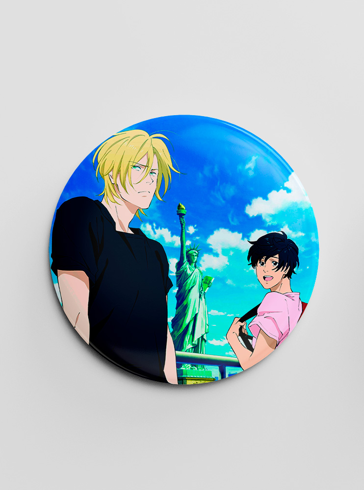 Значок Бананова Риба 17 (Banana Fish)