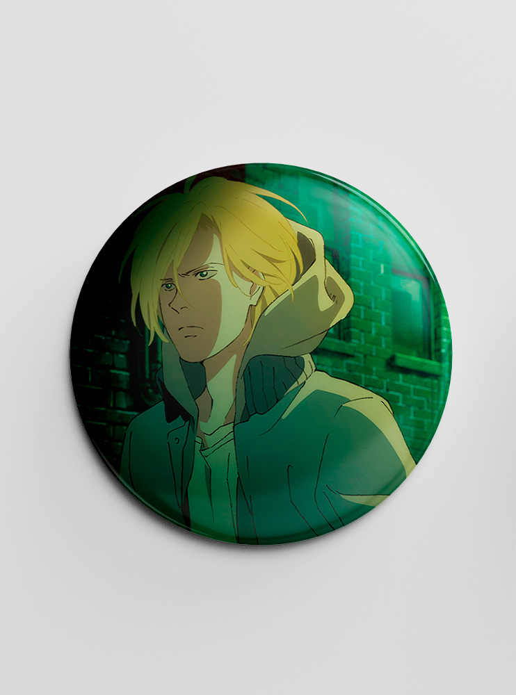 Значок Бананова Риба 29 (Banana Fish)