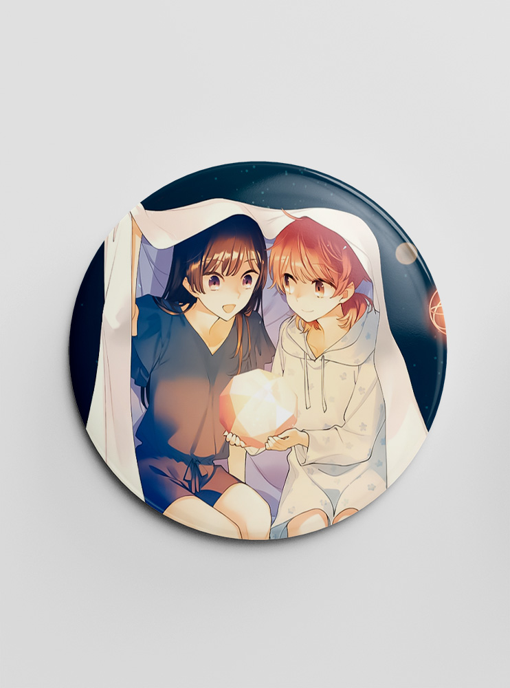 Значок Коли прийде час, я стану тобою 9 (Bloom into You)
