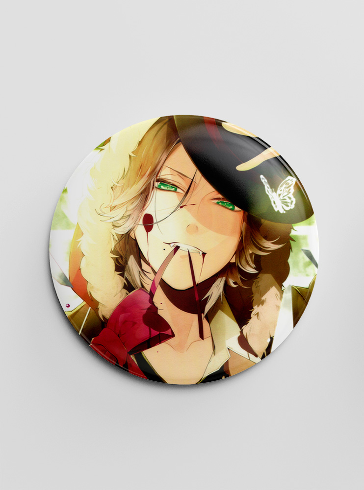 Значок Диявольські коханці 6 (Diabolik Lovers)