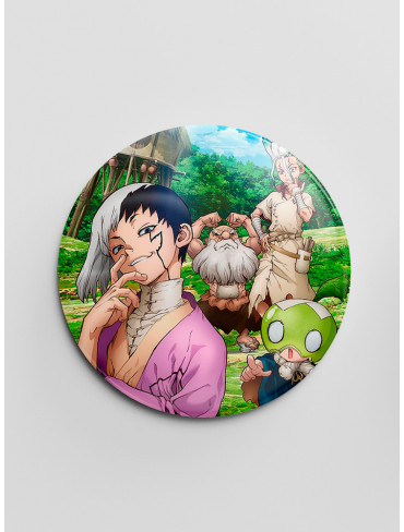Значок Доктор Стоун 19 (Dr. Stone)