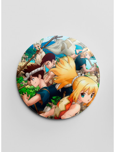 Значок Доктор Стоун 21 (Dr. Stone)