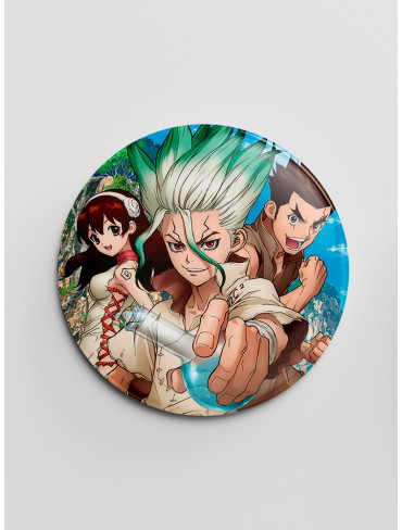 Значок Доктор Стоун 23 (Dr. Stone)