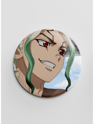 Значок Доктор Стоун 27 (Dr. Stone)