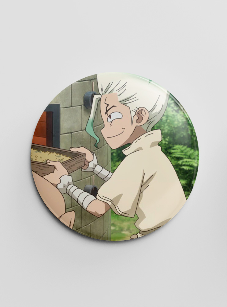 Значок Доктор Стоун 31 (Dr. Stone) Значок Доктор Стоун 31 (Dr. Stone)