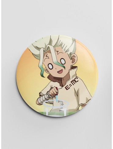 Значок Доктор Стоун 33 (Dr. Stone)